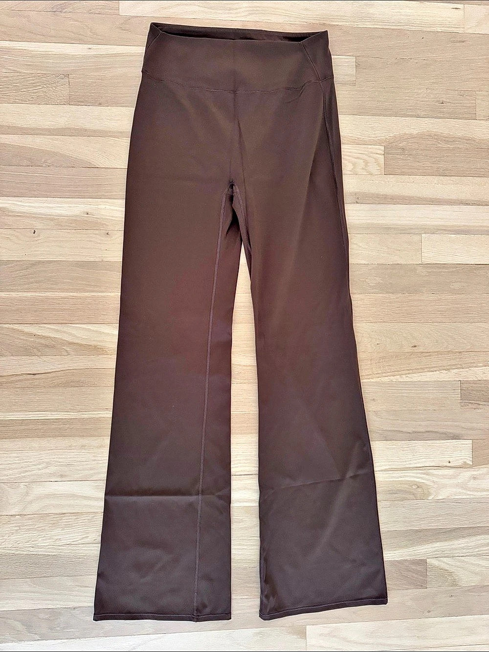 Skims Nike Soft Lounge Flare Chocolate Brown Flare Leggings size Large